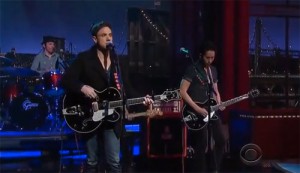 The Airborne Toxic Event on Letterman
