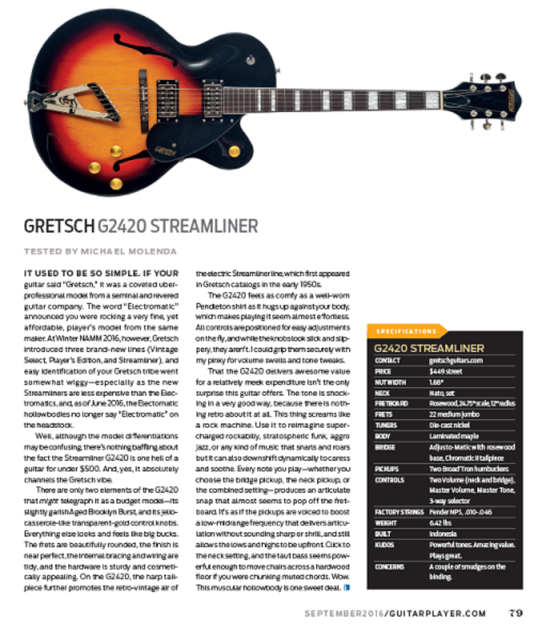 gretsch g2420 abb streamliner