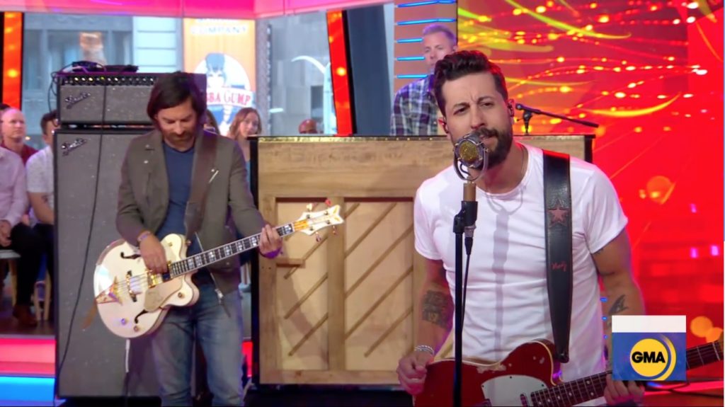 Old Dominion Plays Single One Man Band For Gma Gretsch Guitars Blog