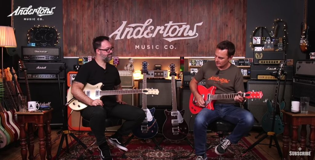 Andertons Music Test Drives the New G5232T Electromatic Double Jets ...